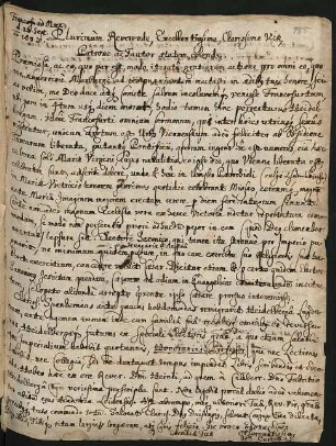 78 lat., vereinzelt lat.-dt. Briefe, Frankfurt a.M., Heidelberg, Basel, Zürich, Amsterdam, Danzig, Lippstadt, Kassel u. Berlin 1683–1698