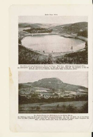 Die Eifel mit dem Gemündener Maar bei Daun