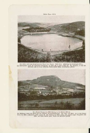 Die Eifel mit dem Gemündener Maar bei Daun