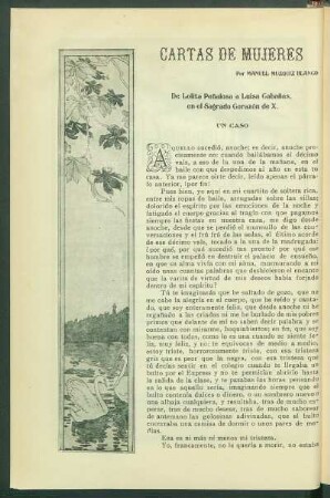 Cartas de Mujeres