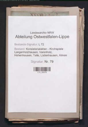 Schulhaus zu Bentorf [Vorgänge 1790-1794 fehlen]
