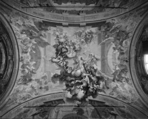 Fresko — Die Vision des heiligen Filippo Neri