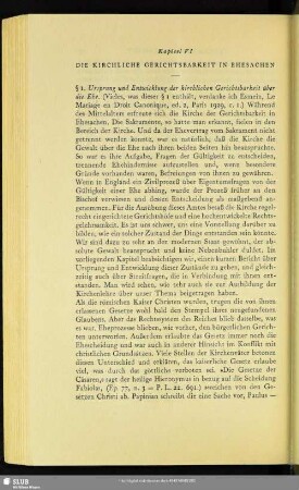 Kapitel VI. Die Kirchliche Gerichtsbarkeit In Ehesachen
