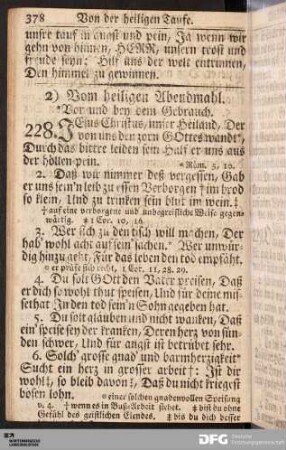 Vom heiligen Abendmahl.