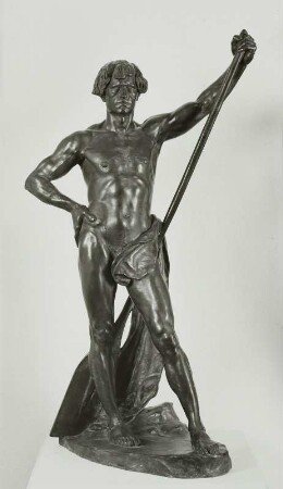 Ruderer : Ruderer. Bronze (1903; K. Röder). Dresden: Ausstellung "Was du ererbt von deinen Vätern, 1991"