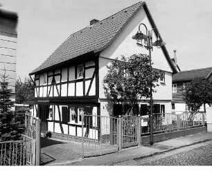 Wohnhaus, Fachwerk; Gelnhausen, Oberdorfstraße 6