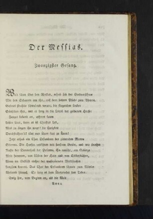 Zwanzigster Gesang.