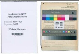 Entnazifizierung Hermann Winkels , geb. 11.12.1912 (Metzger)