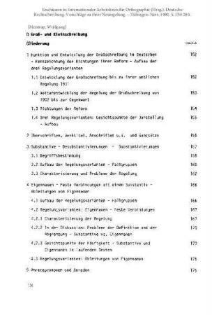 Groß- und Kleinschreibung