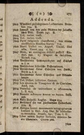 175-176, Addenda.