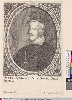 Filippo Quarto Rè Delle Spagne Delle Indie