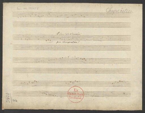 Allegro moderato; cemb; F-Dur