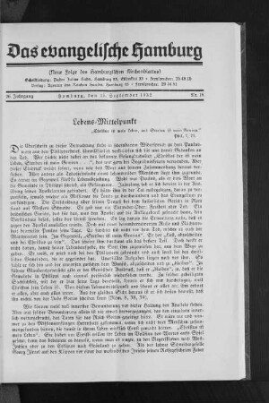 Lebens-Mittelpunkt