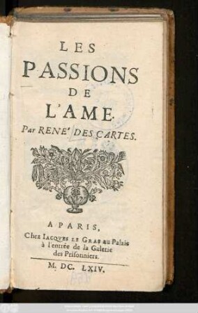 Les Passions De L'Ame