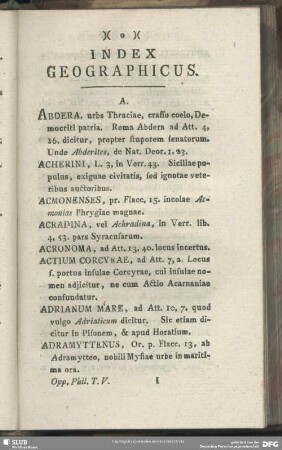 Index Geographicus