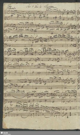 Trio für 1 oder 2 Claviere.