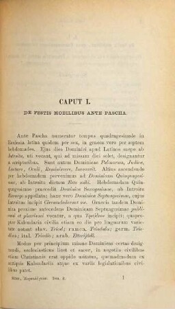 Kalendarium manuale utriusque Ecclesiae Orientalis et Occidentalis : academiis clericorum accommodatum, 2