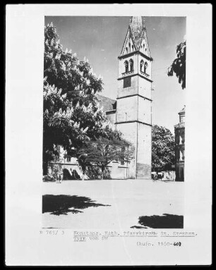 Katholische Pfarrkirche Sankt Stephan und Nikolaus — Kirchturm