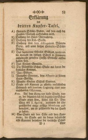 Erklärung der dritten Kupfer-Tafel
