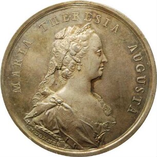 Königin Maria Theresia - Krönung zur Königin von Ungarn in Pressburg (Bratislava) am 25. Juni 1741