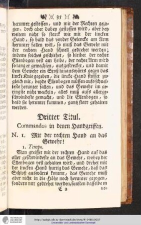 Dritter Titul
