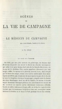 Le médecin de campagne
