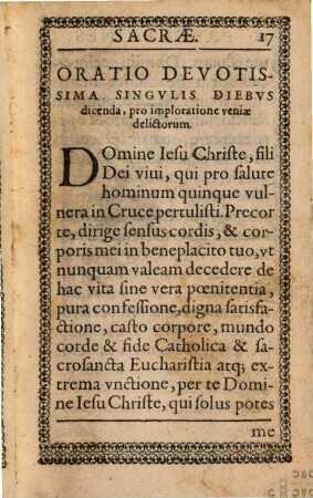 Manvale Precum familiarium ... Ioannis Svicardi S. Sedis Moguntinae Archiepiscopi ...