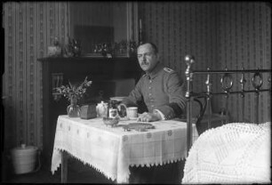 Frankreich, Porträt von Rudolf Stich, vermutlich während seines Einsatzes an der Westfront