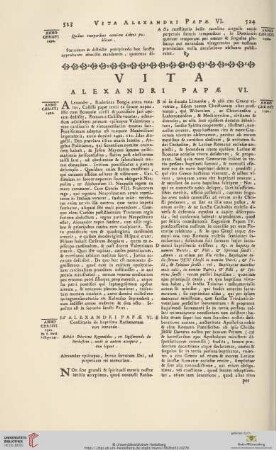 Vita Alexandri Papae VI.