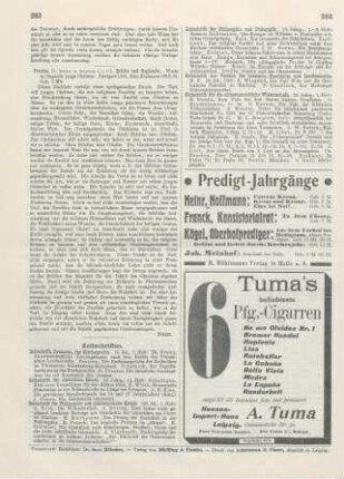 263 [Rezension] Proelss, O., Erlebt und Geglaubt. Worte an fragende junge Christen