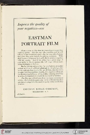 Eastman Kodak Company [Eastman Portrait Film]