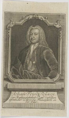 Bildnis des Johann Friedr. Polack