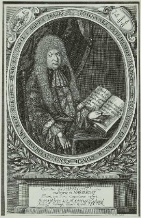 Bildnis Johann Wilhelm Harpprecht