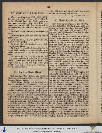 17. Strafe, und doch keine Sünde.