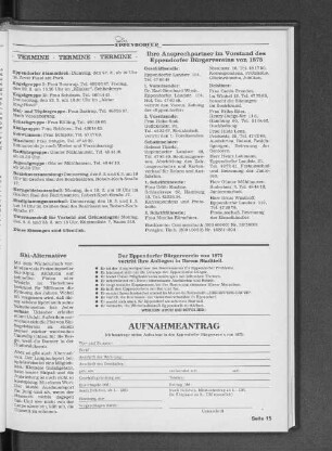 Aufnahmeantrag