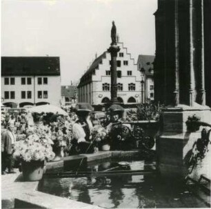 Markt auf dem Münsterplatz