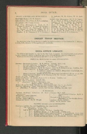 India Office Library.