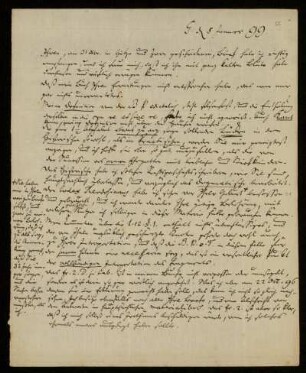55: Brief von Johann Christoph Koch an Gustav Hugo, Gießen, 5.1.1799