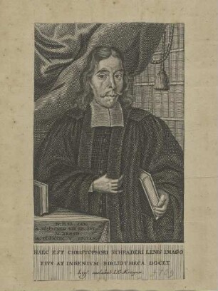 Bildnis des Christophorus Schraderus