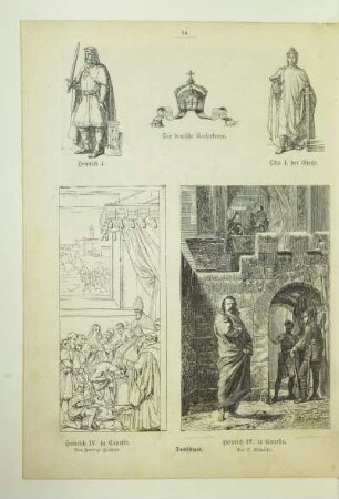 Heinrich IV. in Canossa