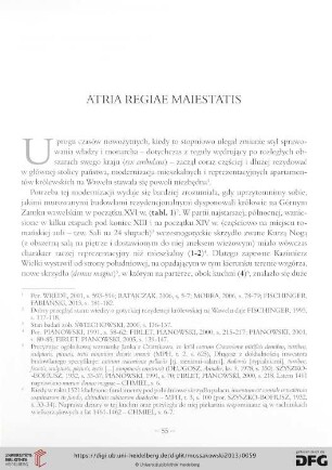 Atria regiae maiestatis
