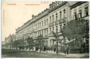 Karlsbad. Habsburgerstraße