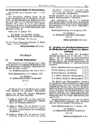 Vergütungsdienstalter für Gewerbelehrer : [Erziehung] ; [Für Preußen] ; [Amtliche Erlasse] ; [Amtlicher Teil]