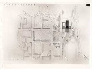 Staatstheater Kassel: Lageplan 1:1000