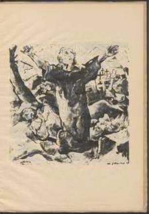 Illustration zu "Ein Geschlecht" von Fritz von Unruh