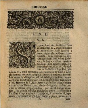 De Initiis Baptismi Initiationis Judæorum