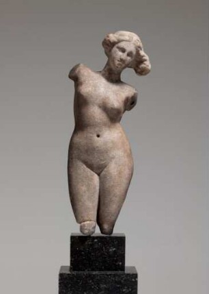 Statuette der Aphrodite im Bildschema der Anadyomene