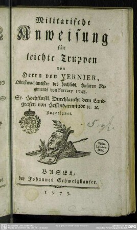 Militarische Anweisung für leichte Truppen