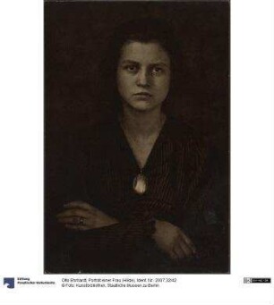 Porträt einer Frau (Hilde)