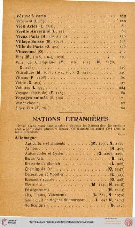 Nations étrangères